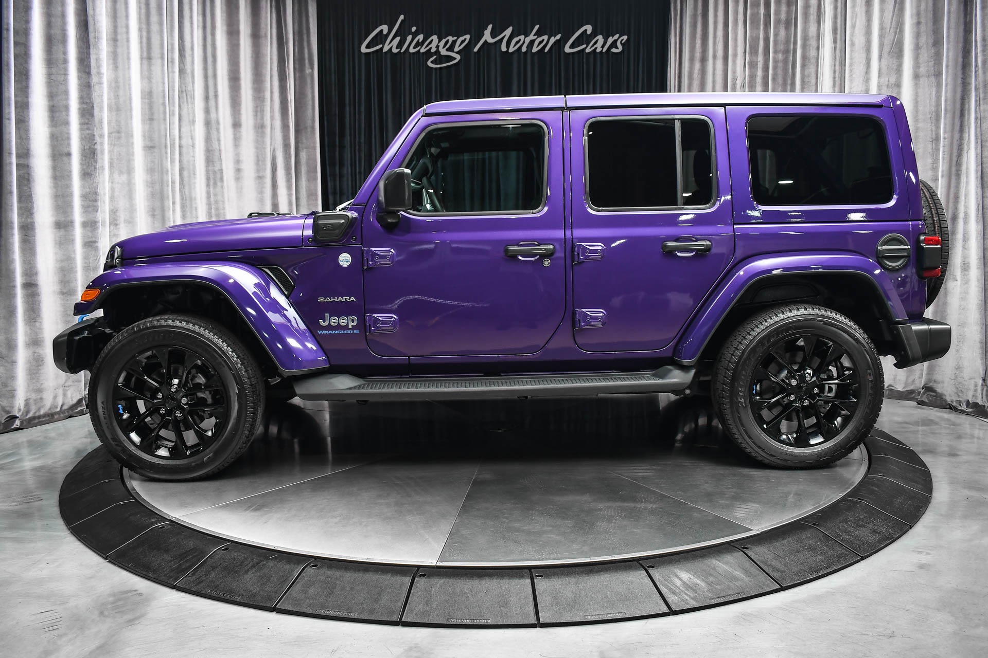 Used 2023 Jeep Wrangler Unlimited Sahara 4xe! Limited Edition Purple Reign  Color Cold Weather Package For Sale (Special Pricing) | Chicago Motor Cars  Stock #20100