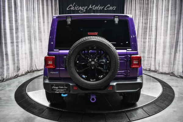 Used-2023-Jeep-Wrangler-Unlimited-Sahara-4xe-SUV-Limited-Edition-Purple-Reign-Color-Cold-Weather-Package