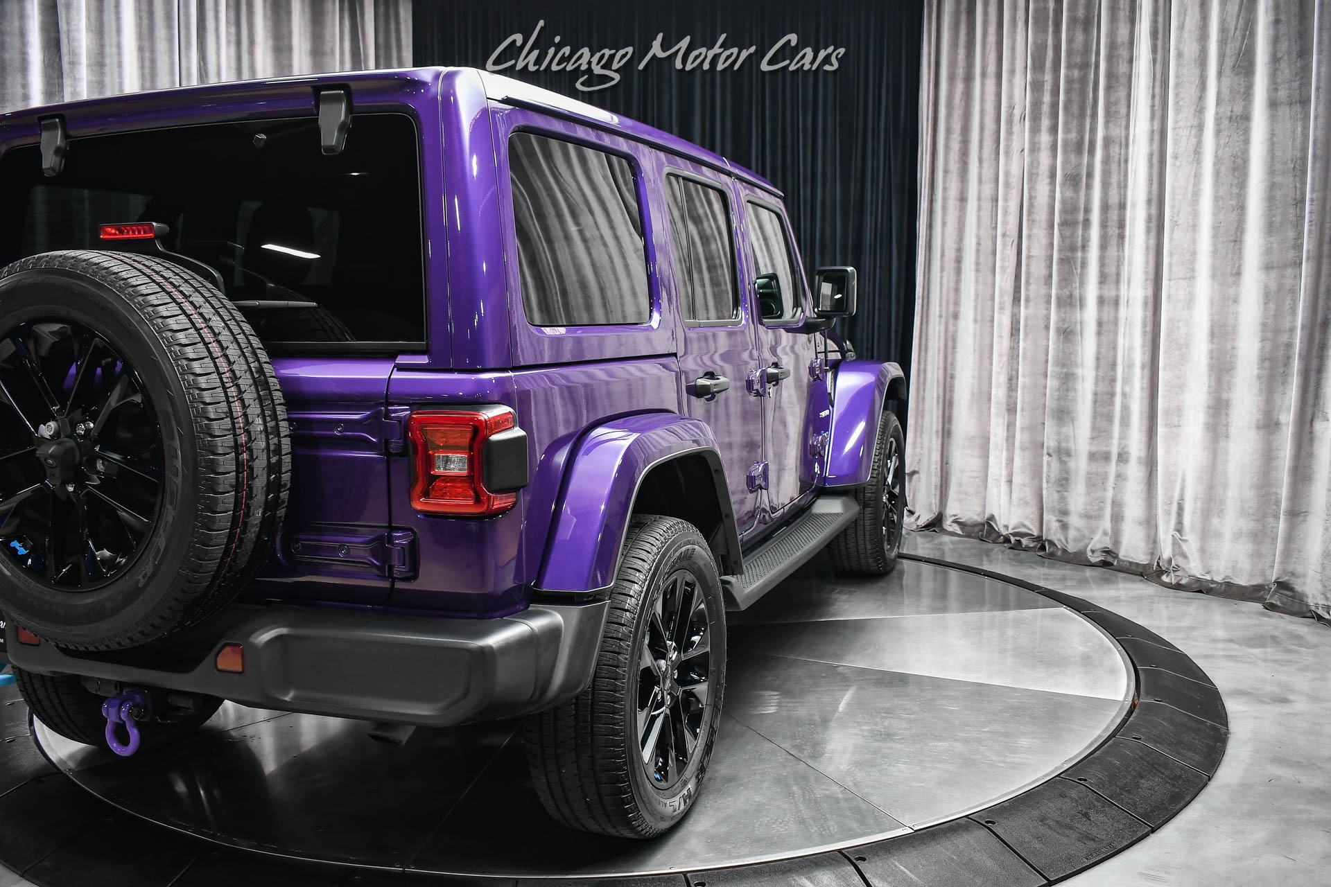 Used 2023 Jeep Wrangler Unlimited Sahara 4xe! Limited Edition Purple Reign  Color Cold Weather Package For Sale (Special Pricing) | Chicago Motor Cars  Stock #20100