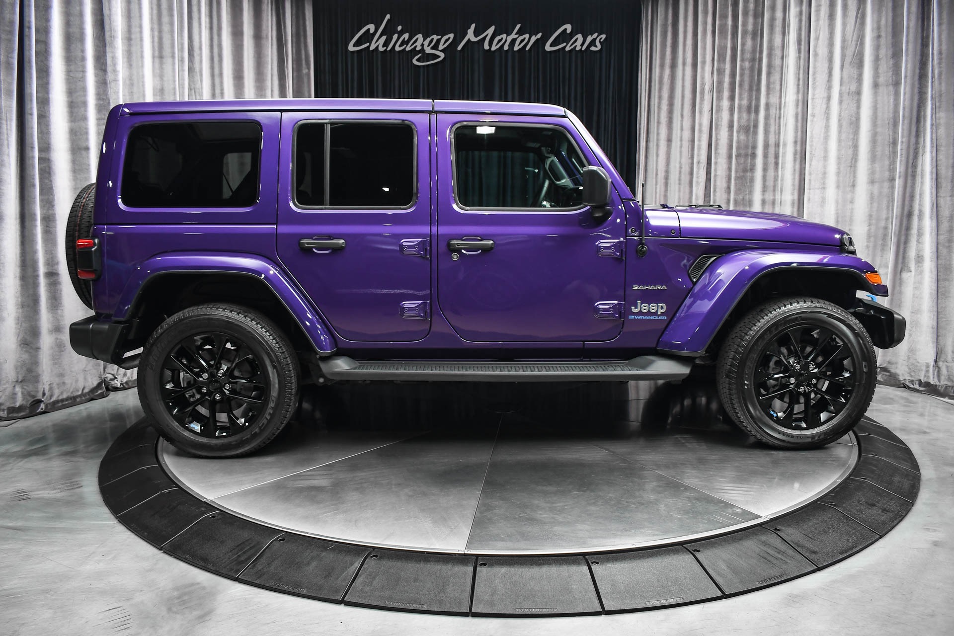 Used 2023 Jeep Wrangler Unlimited Sahara 4xe! Limited Edition Purple Reign  Color Cold Weather Package For Sale (Special Pricing) | Chicago Motor Cars  Stock #20100