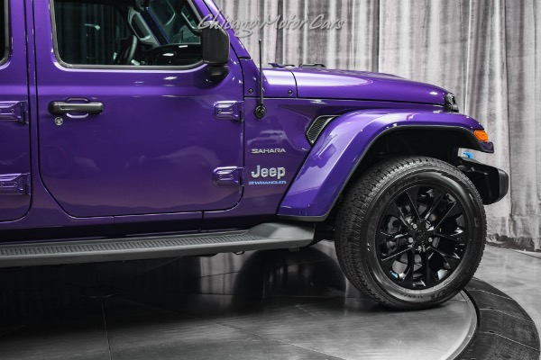 Used-2023-Jeep-Wrangler-Unlimited-Sahara-4xe-SUV-Limited-Edition-Purple-Reign-Color-Cold-Weather-Package