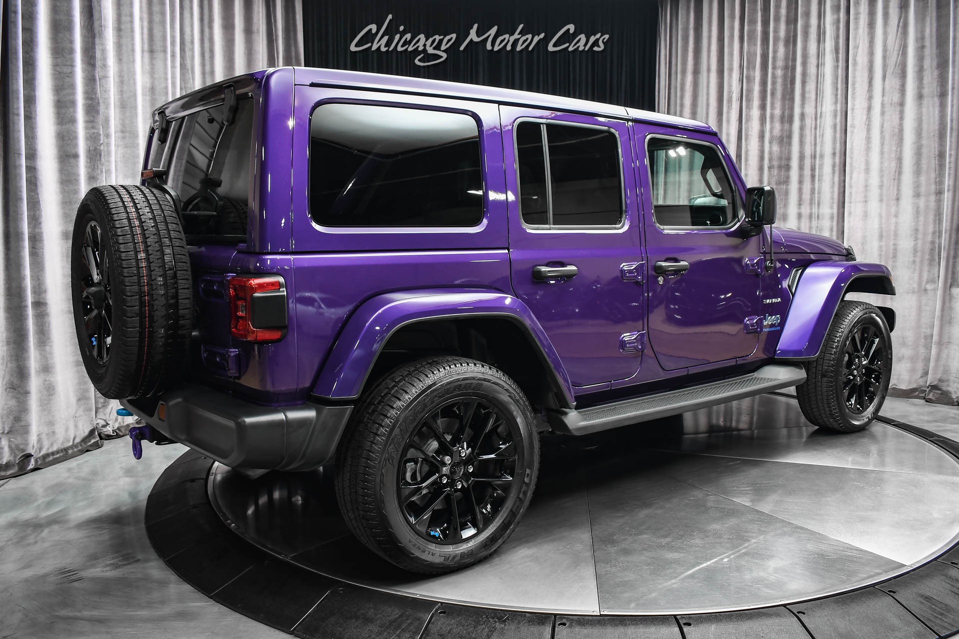 Used 2023 Jeep Wrangler Unlimited Sahara 4xe! Limited Edition Purple Reign  Color Cold Weather Package For Sale (Special Pricing) | Chicago Motor Cars  Stock #20100