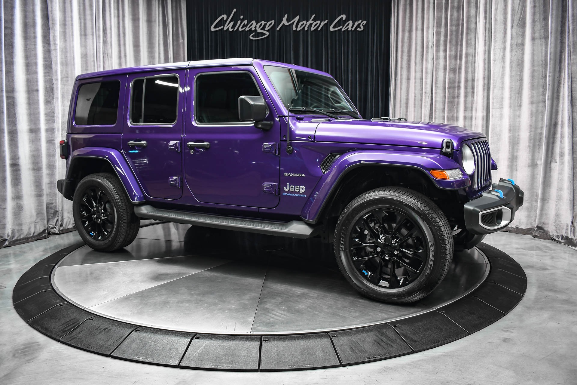 Used 2023 Jeep Wrangler Unlimited Sahara 4xe! Limited Edition Purple Reign  Color Cold Weather Package For Sale (Special Pricing) | Chicago Motor Cars  Stock #20100