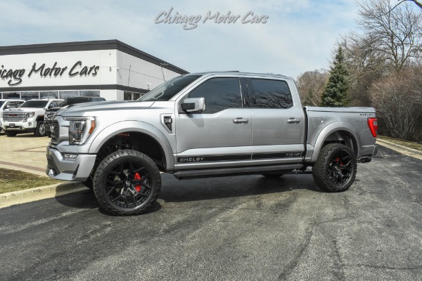 Used 2021 Ford F-150 Lariat 4X4 Supercrew SHELBY Pickup 5.0 V8! B&O Audio! 775HP! for sale Sold at Chicago Motor Cars in West Chicago IL 60185 1