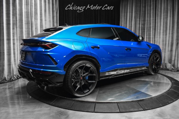 Used 2020 Lamborghini Urus Blu Eleos! Vossen Wheels! B&O 3D Surround Sound! Carbon Fiber Trim! for sale Sold at Chicago Motor Cars in West Chicago IL 60185 5