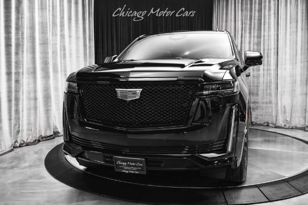 Used 2022 Cadillac Escalade Sport 4WD SUV Only 8K Miles! Triple Black Color Combo! for sale Sold at Chicago Motor Cars in West Chicago IL 60185 2
