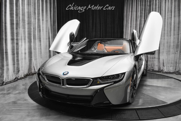 Used-2019-BMW-i8-Roadster-Convertible-Individual-Donington-Grey-BMW-Laserlight-LOW-Miles