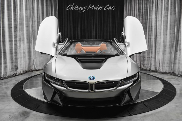 Used-2019-BMW-i8-Roadster-Convertible-Individual-Donington-Grey-BMW-Laserlight-LOW-Miles