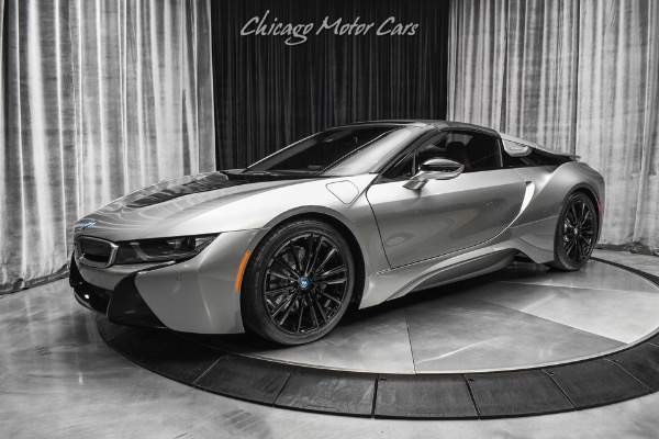 Used-2019-BMW-i8-Roadster-Convertible-Individual-Donington-Grey-BMW-Laserlight-LOW-Miles