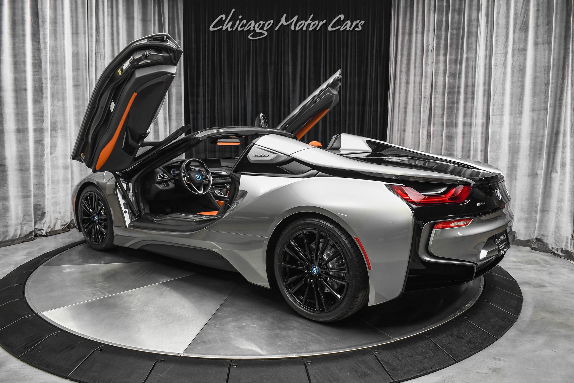 Used-2019-BMW-i8-Roadster-Convertible-Individual-Donington-Grey-BMW-Laserlight-LOW-Miles