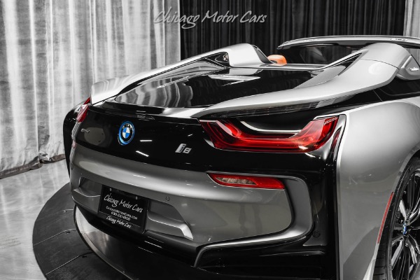 Used-2019-BMW-i8-Roadster-Convertible-Individual-Donington-Grey-BMW-Laserlight-LOW-Miles