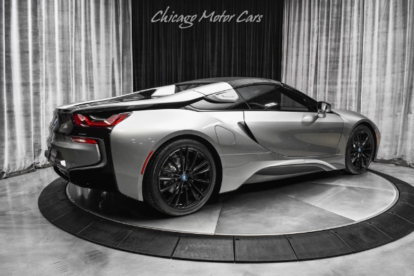 Used-2019-BMW-i8-Roadster-Convertible-Individual-Donington-Grey-BMW-Laserlight-LOW-Miles