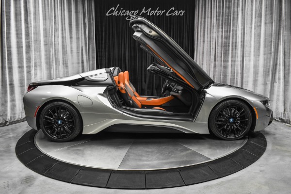 Used-2019-BMW-i8-Roadster-Convertible-Individual-Donington-Grey-BMW-Laserlight-LOW-Miles