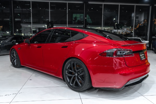 Used 2022 Tesla Model S Plaid Sedan Autopilot! GORGEOUS Spec! Arachnid Wheels! LOW Miles! 1,020 HP! for sale Sold at Chicago Motor Cars in West Chicago IL 60185 3