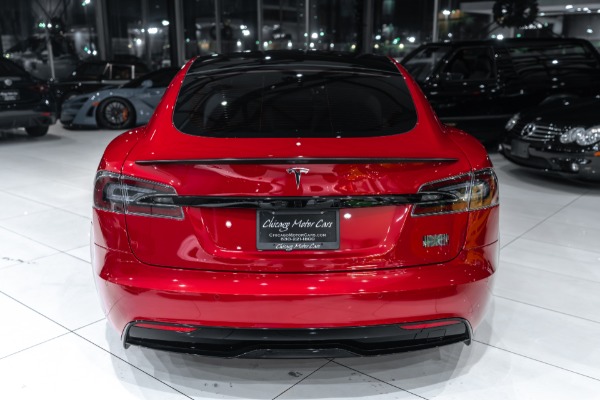 Used 2022 Tesla Model S Plaid Sedan Autopilot! GORGEOUS Spec! Arachnid Wheels! LOW Miles! 1,020 HP! for sale Sold at Chicago Motor Cars in West Chicago IL 60185 4