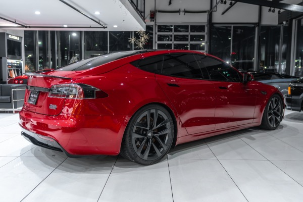Used 2022 Tesla Model S Plaid Sedan Autopilot! GORGEOUS Spec! Arachnid Wheels! LOW Miles! 1,020 HP! for sale Sold at Chicago Motor Cars in West Chicago IL 60185 5