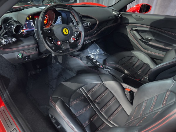 Used-2020-Ferrari-F8-Tributo-Coupe-ONLY-1001-Miles-Carbon-Steering-Wheel-Full-Electric-Seats-FULL-PPF