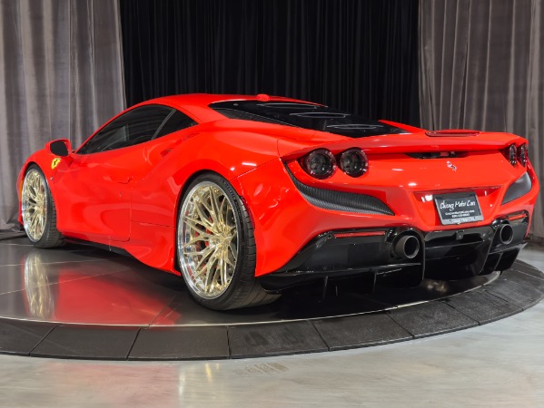 Used-2020-Ferrari-F8-Tributo-Coupe-ONLY-1001-Miles-Carbon-Steering-Wheel-Full-Electric-Seats-FULL-PPF