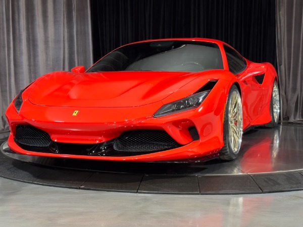 Used-2020-Ferrari-F8-Tributo-Coupe-ONLY-1001-Miles-Carbon-Steering-Wheel-Full-Electric-Seats-FULL-PPF