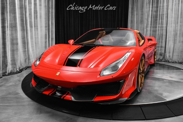 Used 2020 Ferrari 488 Pista Spider TONS of Carbon Fiber! Front Lift! FULL PPF! LOADED for sale Sold at Chicago Motor Cars in West Chicago IL 60185 2