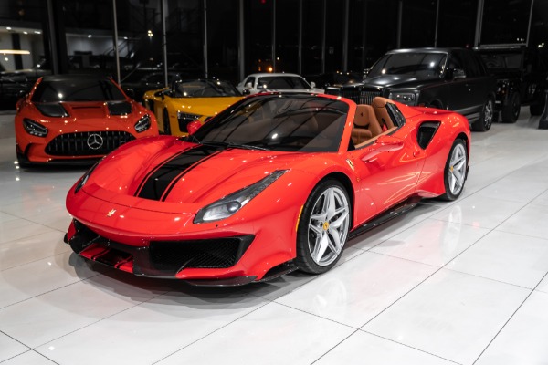 Used-2020-Ferrari-488-Pista-Spider-ONLY-280-Miles-TONS-of-Carbon-Fiber-Front-Lift-FULL-PPF-LOADED