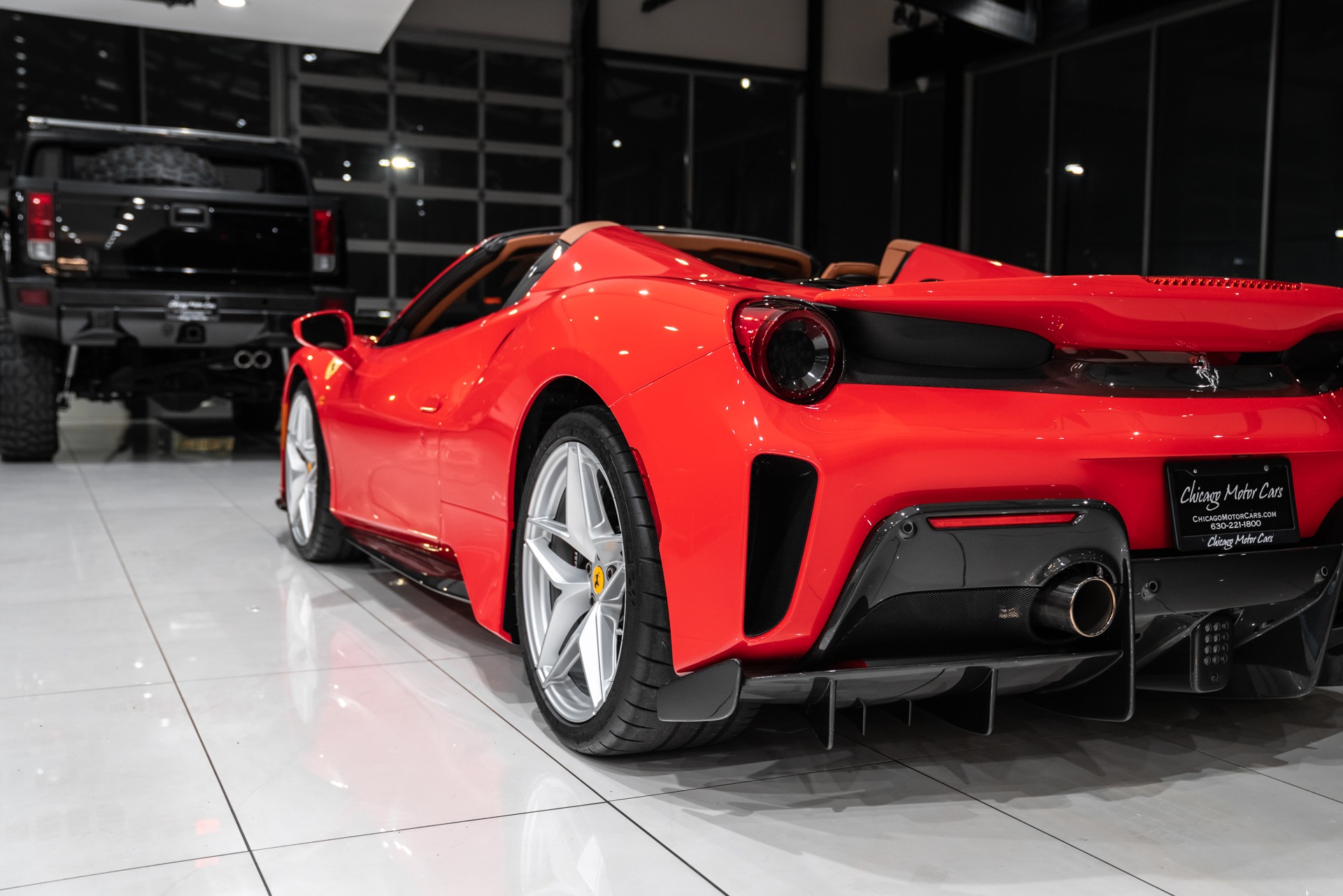 Used-2020-Ferrari-488-Pista-Spider-ONLY-280-Miles-TONS-of-Carbon-Fiber-Front-Lift-FULL-PPF-LOADED