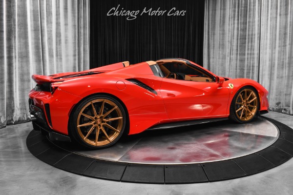 Used 2020 Ferrari 488 Pista Spider TONS of Carbon Fiber! Front Lift! FULL PPF! LOADED for sale Sold at Chicago Motor Cars in West Chicago IL 60185 5