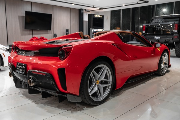 Used-2020-Ferrari-488-Pista-Spider-ONLY-280-Miles-TONS-of-Carbon-Fiber-Front-Lift-FULL-PPF-LOADED