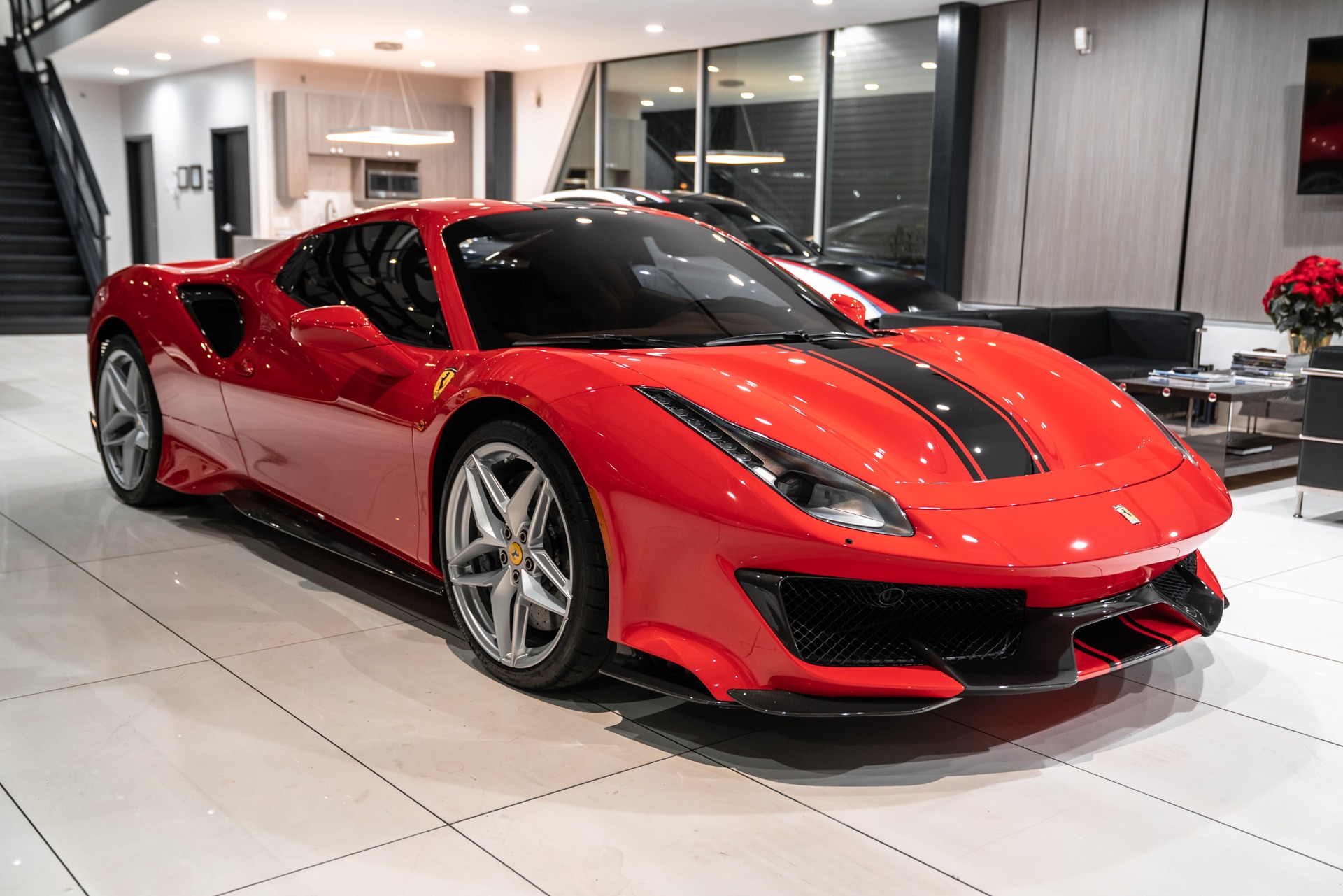 Used-2020-Ferrari-488-Pista-Spider-ONLY-280-Miles-TONS-of-Carbon-Fiber-Front-Lift-FULL-PPF-LOADED