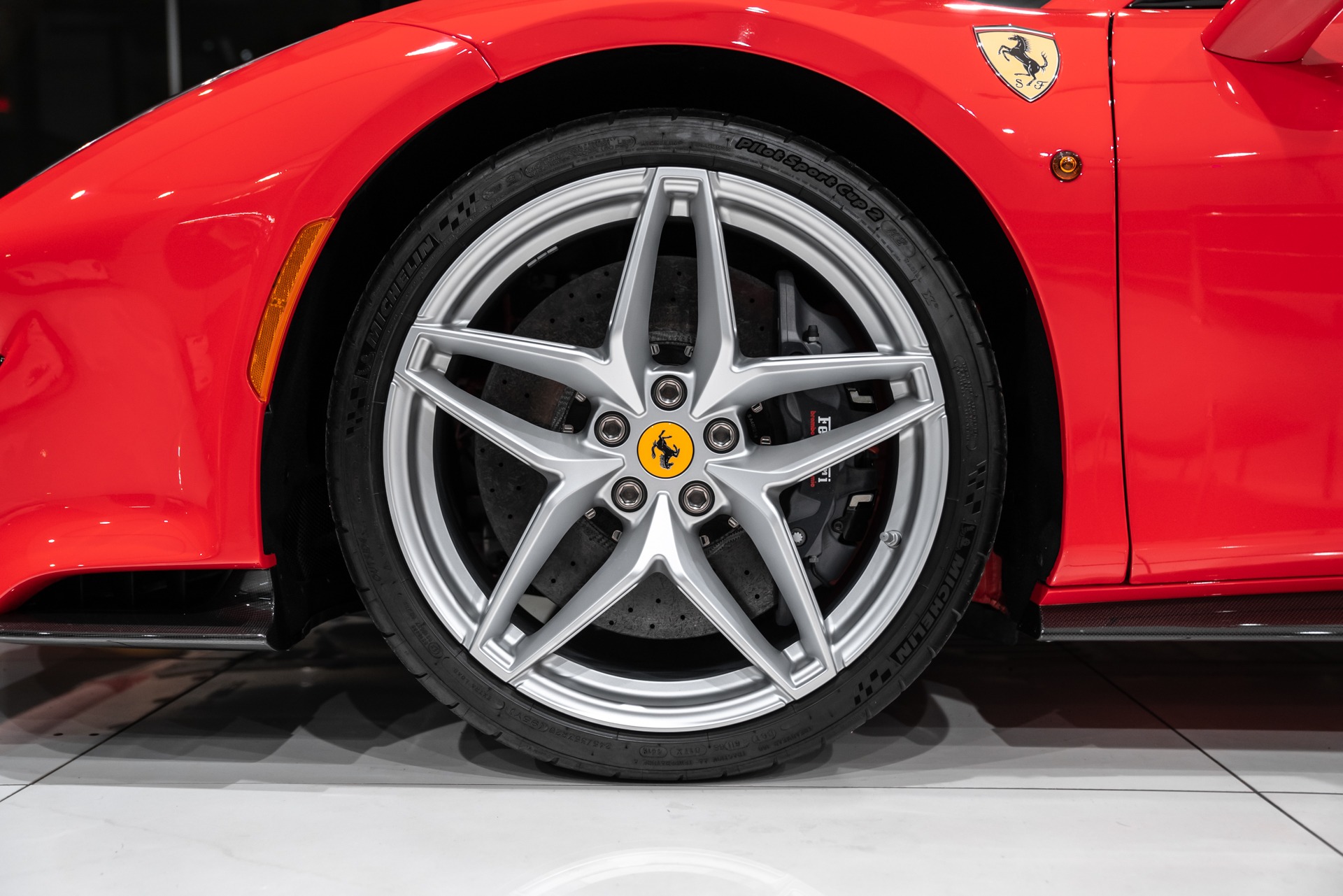 Used-2020-Ferrari-488-Pista-Spider-ONLY-280-Miles-TONS-of-Carbon-Fiber-Front-Lift-FULL-PPF-LOADED