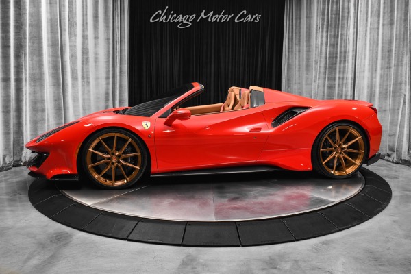 Used 2020 Ferrari 488 Pista Spider TONS of Carbon Fiber! Front