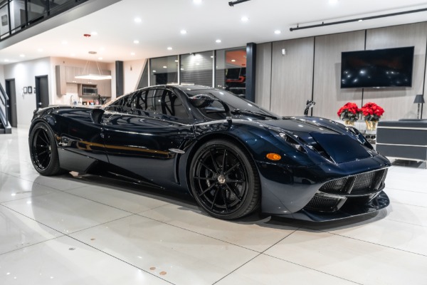 Used-2014-Pagani-Huayra-Coupe-1-of-ONLY-100-Full-Body-PPF-TONS-of-Carbon-Fiber-Service-Records