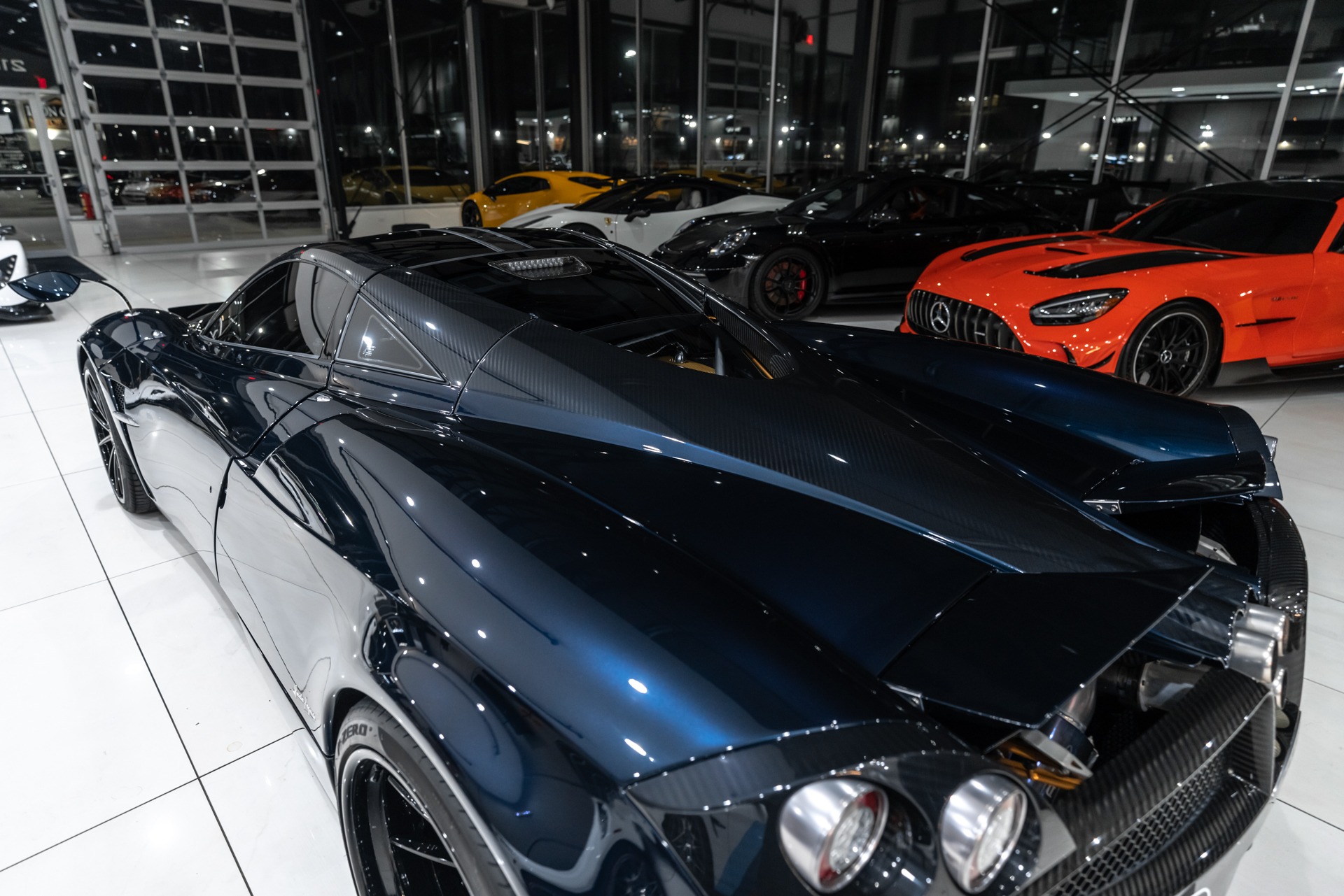 Used-2014-Pagani-Huayra-Coupe-1-of-ONLY-100-Full-Body-PPF-TONS-of-Carbon-Fiber-Service-Records