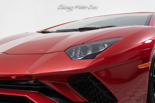 Used 2018 Lamborghini Aventador S FULL PPF ROSSO BIA FINISH SENSONUM SOUND for sale Sold at Chicago Motor Cars in West Chicago IL 60185 6