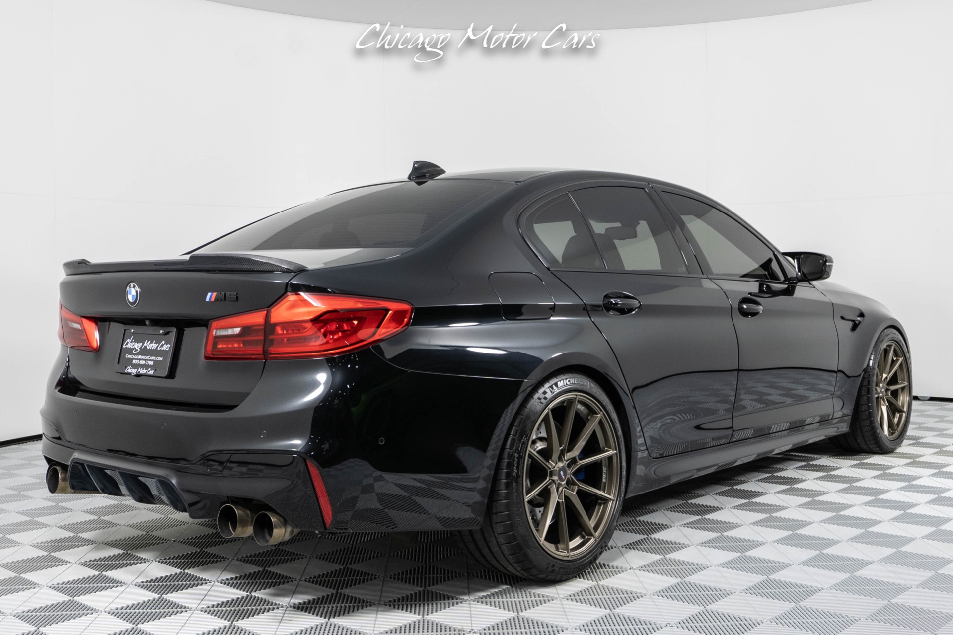 Used-2018-BMW-M5-SAVINI-WHEELS-CUSTOM-EXHAUST-LOADED-WITH-FACTORY-OPTIONS