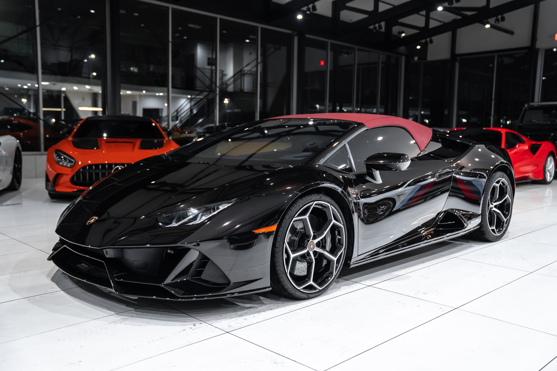 Used-2020-Lamborghini-Huracan-LP640-4-EVO-Spyder-AD-Personam-Paint-Carbon-Skin-Pkg-Front-Lift-FULL-PPF