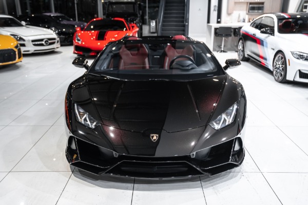 Used-2020-Lamborghini-Huracan-LP640-4-EVO-Spyder-AD-Personam-Paint-Carbon-Skin-Pkg-Front-Lift-FULL-PPF