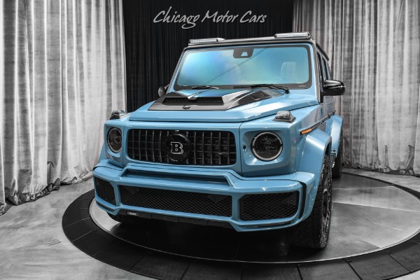 Used 2022 Mercedes-Benz G63 AMG 4Matic SUV G Manufaktur China Blue! Brabus Widebody! for sale Sold at Chicago Motor Cars in West Chicago IL 60185 2