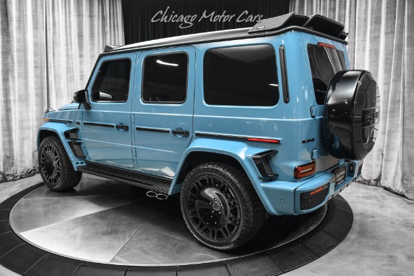 Used 2022 Mercedes-Benz G63 AMG 4Matic SUV G Manufaktur China Blue! Brabus Widebody! for sale Sold at Chicago Motor Cars in West Chicago IL 60185 3