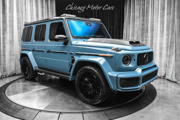 Used 2022 Mercedes-Benz G63 AMG 4Matic SUV G Manufaktur China Blue! Brabus Widebody! for sale Sold at Chicago Motor Cars in West Chicago IL 60185 6