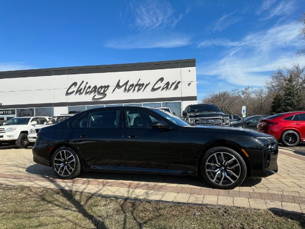 Used 2023 BMW 7 Series 760i xDrive Sedan REAR THEATER! AUTOMATIC DOORS! Only 2K Miles! for sale Sold at Chicago Motor Cars in West Chicago IL 60185 2