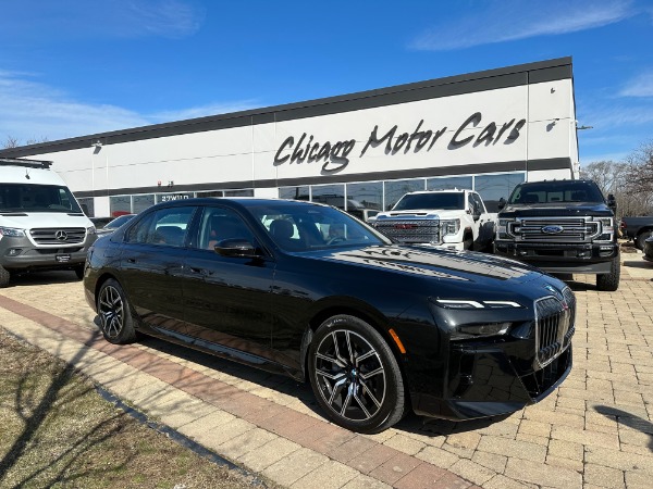 Used 2023 BMW 7 Series 760i xDrive Sedan REAR THEATER! AUTOMATIC DOORS! Only 2K Miles! for sale Sold at Chicago Motor Cars in West Chicago IL 60185 1