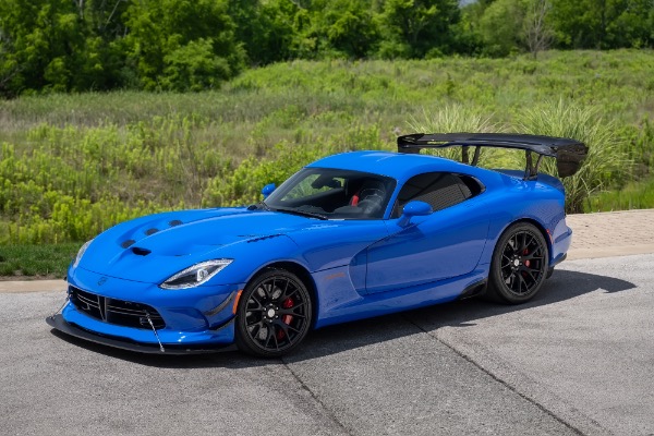 Used 2017 Dodge Viper ACR Extreme Aero ONLY 3K Miles! Competition Blue! RARE Collector Quality! for sale Sold at Chicago Motor Cars in West Chicago IL 60185 5