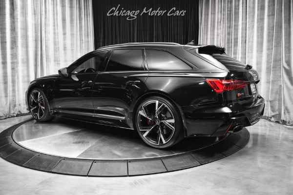 Used 2022 Audi RS6 Avant 4.0T Quattro Avant Wagon Executive Pkg! Black Optic Pkg! ONLY 9k Miles! for sale Sold at Chicago Motor Cars in West Chicago IL 60185 3