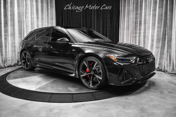 Used 2022 Audi RS6 Avant 4.0T Quattro Avant Wagon Executive Pkg! Black Optic Pkg! ONLY 9k Miles! for sale Sold at Chicago Motor Cars in West Chicago IL 60185 6