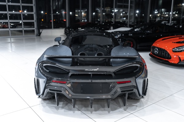 Used 2019 McLaren 600LT Clubsport Pack PRO Carbon Fiber Roof Scoop Senna Seats Loaded for sale Sold at Chicago Motor Cars in West Chicago IL 60185 4