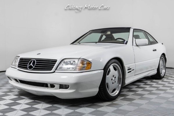 Used-1998-Mercedes-Benz-SL600-Roadster-Mint-Condition-Only-14K-Miles-Removable-Hardtop-w-Panoramic-Glass-Roof