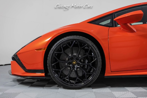 Used 2023 Lamborghini Huracan TECNICA!! RARE ARANCIO XANTO FINISH! Q-TETTO+UPPER HOOD for sale Sold at Chicago Motor Cars in West Chicago IL 60185 3