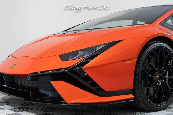 Used 2023 Lamborghini Huracan TECNICA!! RARE ARANCIO XANTO FINISH! Q-TETTO+UPPER HOOD for sale Sold at Chicago Motor Cars in West Chicago IL 60185 6