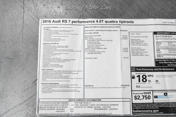 Used-2016-Audi-RS7-40T-Quattro-Performance-Driver-Assistance-Pkg-Upgraded-Exhaust-APR-Tune